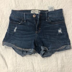 Abercrombie jean shorts